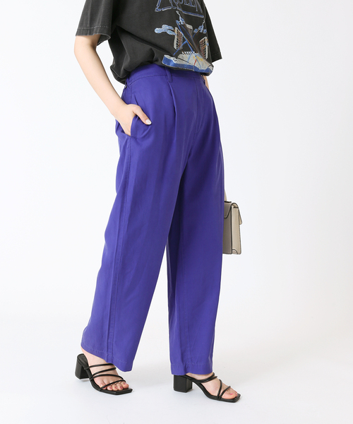 B.C STOCK（ベーセーストック）の「リヨセルワイドパンツ（その他パンツ・レディース・ブラック/カーキ/イエロー/ブルー系その他・FREE）」の16枚目の写真