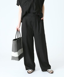 B.C STOCK | リヨセルワイドパンツ(その他パンツ)