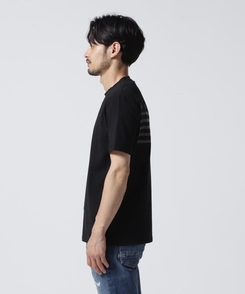muta(ムータ)の「muta MARINE/ムータ マリン/Reflector Print Tee(Tシャツ/カットソー・メンズ・ブラック/ホワイト・7/8/6/5)」の4枚目の写真