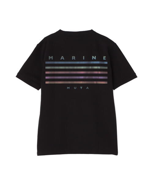 muta(ムータ)の「muta MARINE/ムータ マリン/Reflector Print Tee(Tシャツ/カットソー・メンズ・ブラック/ホワイト・7/8/6/5)」の12枚目の写真