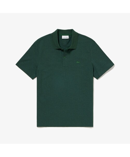 LACOSTE(ラコステ)の「レギュラーフィット ラコステムーブメントポロシャツ(ポロシャツ・メンズ・ヘザーグレー/グリーン/ダークネイビー/グレー/ブルー/ブラック/ネイビー/セージグリーン/レッド・3/4/2/5)」の5枚目の写真