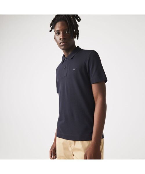 LACOSTE(ラコステ)の「レギュラーフィット ラコステムーブメントポロシャツ(ポロシャツ・メンズ・ヘザーグレー/グリーン/ダークネイビー/グレー/ブルー/ブラック/ネイビー/セージグリーン/レッド・3/4/2/5)」の8枚目の写真