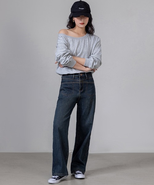 DAY CLOSET（デイ クローゼット）の「レディース 折り畳めるUPF50+ロゴキャップ（キャップ・レディース・ブラック/クリーム/ネイビー/ホワイト/オリーブ・ONE SIZE）」の18枚目の写真