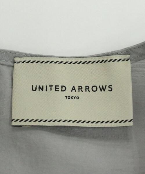 【新品未使用】UNITED ARROWS C/N パフスリーブ ブラウス グレー UNITED ARROWS（ユナイテッドアローズ）の「＜UNITED ARROWS＞C