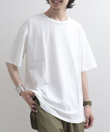 GLOSTER | 【GLOSTER/グロスター】レイヤードラウンドTシャツ 《レイヤードコーデに最適》(Tシャツ/カットソー)