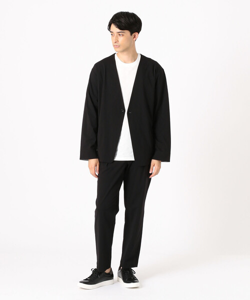 COMME CA ISM（コムサイズム）の「【セットアップ対応】 ウォッシャブル 超軽量 らくらく パンツ（スラックス・メンズ・ブラック/カーキ/モカ・MEDIUM/LARGE）」の8枚目の写真
