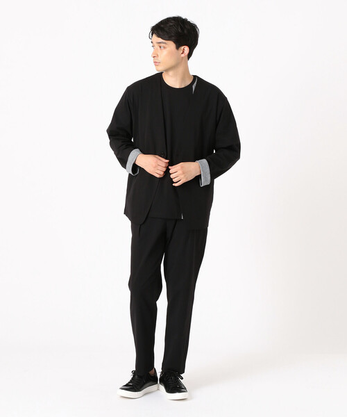 COMME CA ISM（コムサイズム）の「【セットアップ対応】 ウォッシャブル 超軽量 らくらく パンツ（スラックス・メンズ・ブラック/カーキ/モカ・MEDIUM/LARGE）」の9枚目の写真