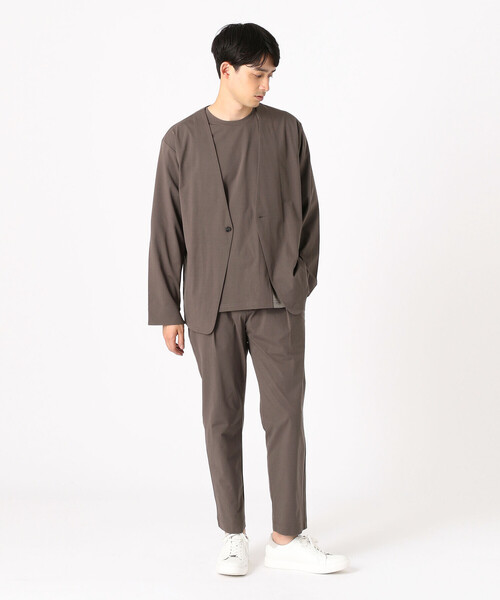 COMME CA ISM（コムサイズム）の「【セットアップ対応】 ウォッシャブル 超軽量 らくらく パンツ（スラックス・メンズ・ブラック/カーキ/モカ・MEDIUM/LARGE）」の13枚目の写真