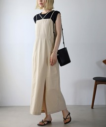 UNFIELD | 【UNFIELD】麻混キャミワンピース(ワンピース)