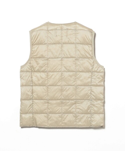 TAION（タイオン）の「TAION / インナーダウン ベスト（M～XL）（ダウンベスト・レディース・チャコールグレー/ブラック/ネイビー/グレー/オフホワイト/カーキ/オレンジ系その他/ダークオリーブ/モカ/ライトグレー・SMALL/MEDIUM/LARGE/X-LARGE）」の14枚目の写真