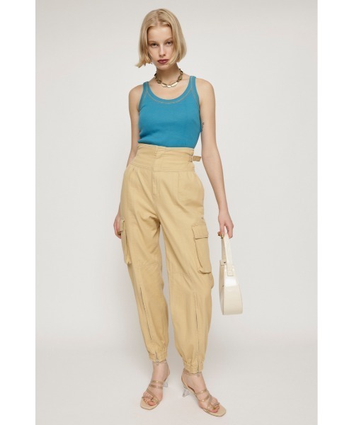 SLY（スライ）の「BI COLOR LOCK TANK バイカラー ロック タンクトップ（タンクトップ・レディース・ブルー/オレンジ系その他/ブラック・FREE）」の10枚目の写真