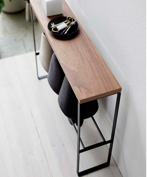 BIRTHDAY BAR(バースデイバー)の「tower 天板つき スリッパラック(収納グッズ・レディース・ホワイト/ブラック・フリー)」の16枚目の写真