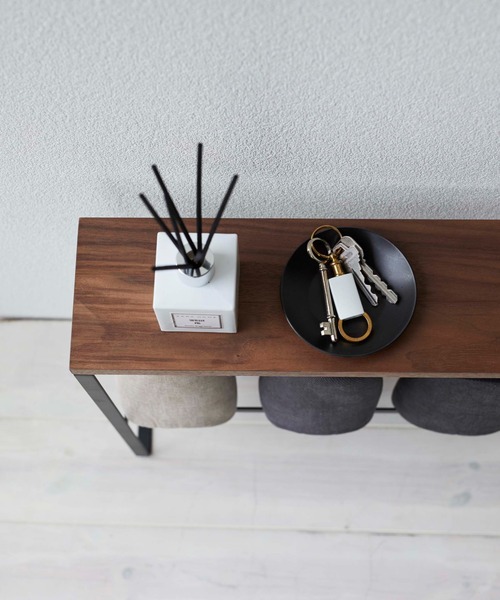 BIRTHDAY BAR(バースデイバー)の「tower 天板つき スリッパラック(収納グッズ・レディース・ホワイト/ブラック・フリー)」の14枚目の写真