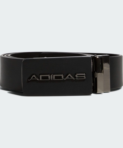 adidas(アディダス)の「メタリックロゴ 無段階調節ベルト【adidas Golf/アディダスゴルフ】(ベルト・メンズ・ブラック/ネイビー/ホワイト・MEDIUM)」の3枚目の写真