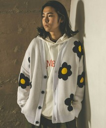 A'gem | 『A'gem/エージェム』花柄ジャガードニットカーディガン(カーディガン/ボレロ)