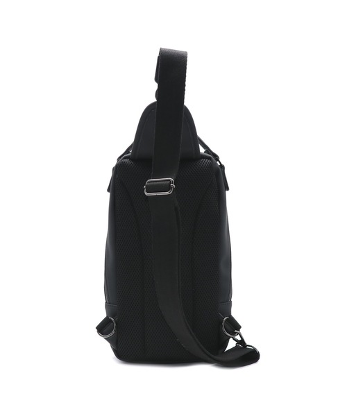 GUSCIO UOMO（グッシオ ウォーモ）の「【グッシオ ウォーモ】ボディバッグ　左右両かけ　ワンショルダー　PUレザー（ボディバッグ/ウエストポーチ・メンズ・ブラック/ネイビー/グレー/キャメル・FREE）」の6枚目の写真