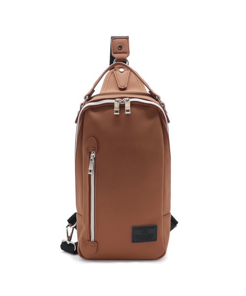 GUSCIO UOMO（グッシオ ウォーモ）の「【グッシオ ウォーモ】ボディバッグ　左右両かけ　ワンショルダー　PUレザー（ボディバッグ/ウエストポーチ・メンズ・ブラック/ネイビー/グレー/キャメル・FREE）」の16枚目の写真