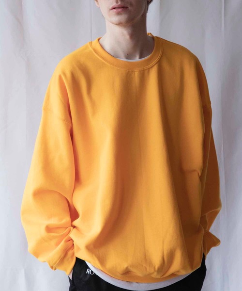 EMMA NOVEMBER (エマノーヴェンバー)の「ヘビーブレンド プレミアム スウェット(スウェット・メンズ・ホワイト/ライトブルー/ブラック/ダークグリーン/ダークブラウン/パープル/ネイビー/グレー/レッド/ピンク/ゴールド/セージグリーン/マルーン・1/2)」の13枚目の写真