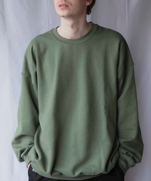 EMMA NOVEMBER (エマノーヴェンバー)の「ヘビーブレンド プレミアム スウェット(スウェット・メンズ・ホワイト/ライトブルー/ブラック/ダークグリーン/ダークブラウン/パープル/ネイビー/グレー/レッド/ピンク/ゴールド/セージグリーン/マルーン・1/2)」の7枚目の写真