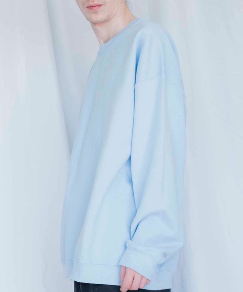 EMMA NOVEMBER (エマノーヴェンバー)の「ヘビーブレンド プレミアム スウェット(スウェット・メンズ・ホワイト/ライトブルー/ブラック/ダークグリーン/ダークブラウン/パープル/ネイビー/グレー/レッド/ピンク/ゴールド/セージグリーン/マルーン・1/2)」の15枚目の写真