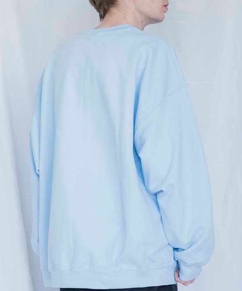EMMA NOVEMBER (エマノーヴェンバー)の「ヘビーブレンド プレミアム スウェット(スウェット・メンズ・ホワイト/ライトブルー/ブラック/ダークグリーン/ダークブラウン/パープル/ネイビー/グレー/レッド/ピンク/ゴールド/セージグリーン/マルーン・1/2)」の16枚目の写真