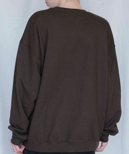 EMMA NOVEMBER (エマノーヴェンバー)の「ヘビーブレンド プレミアム スウェット(スウェット・メンズ・ホワイト/ライトブルー/ブラック/ダークグリーン/ダークブラウン/パープル/ネイビー/グレー/レッド/ピンク/ゴールド/セージグリーン/マルーン・1/2)」の18枚目の写真