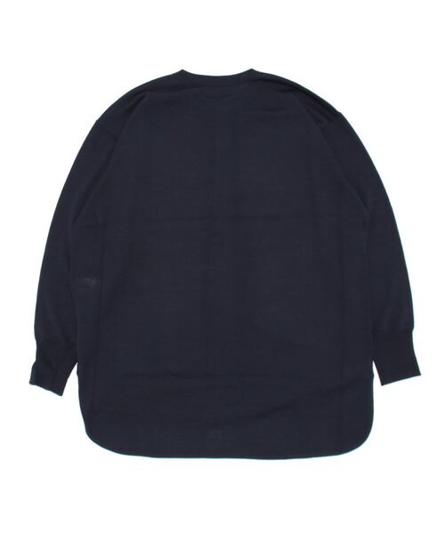 Scye(サイ)の「Scye | ウール バンドカラーシャツ WOMEN(シャツ/ブラウス・レディース・チャコール/ダークネイビー・38)」の3枚目の写真