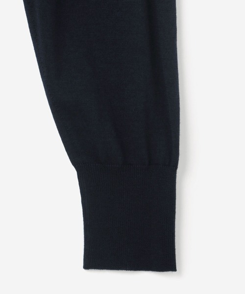 Scye(サイ)の「Scye | ウール バンドカラーシャツ WOMEN(シャツ/ブラウス・レディース・チャコール/ダークネイビー・38)」の12枚目の写真
