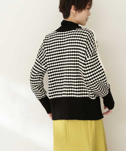 N.（N. Natural Beauty Basic）（エヌエヌナチュラルビューティーベーシック）の「◆ポコポコミドルカーディガン（カーディガン/ボレロ・レディース・ブラック系その他/ブラウン系その他/ブルー系その他・MEDIUM）」の22枚目の写真