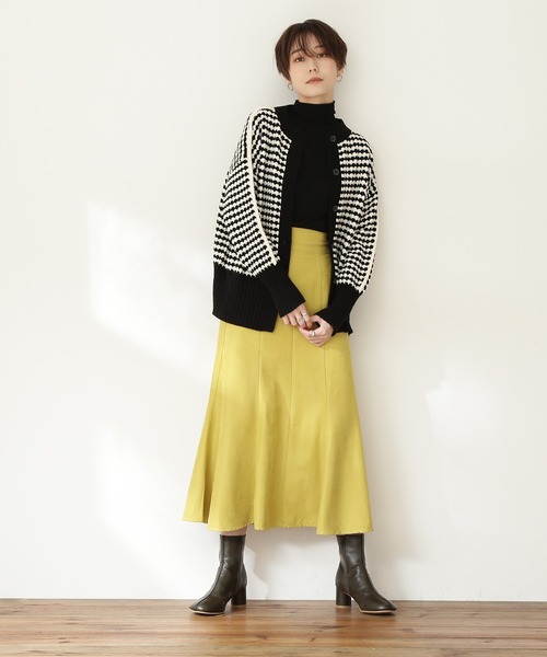 N.（N. Natural Beauty Basic）（エヌエヌナチュラルビューティーベーシック）の「◆ポコポコミドルカーディガン（カーディガン/ボレロ・レディース・ブラック系その他/ブラウン系その他/ブルー系その他・MEDIUM）」の11枚目の写真