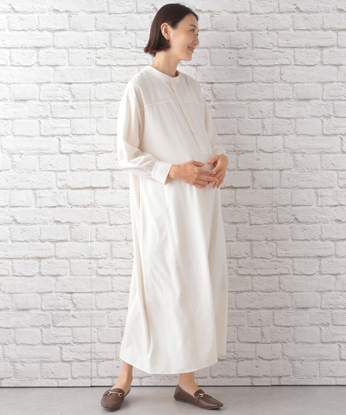 LEPSIM（レプシィム）の「マタニティ／2WAYデザインワンピース　352341（マタニティウェア/グッズ・レディース・ブラック/オフホワイト・FREE）」の5枚目の写真