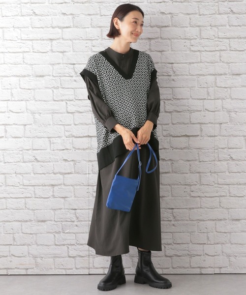 LEPSIM（レプシィム）の「マタニティ／2WAYデザインワンピース　352341（マタニティウェア/グッズ・レディース・ブラック/オフホワイト・FREE）」の12枚目の写真