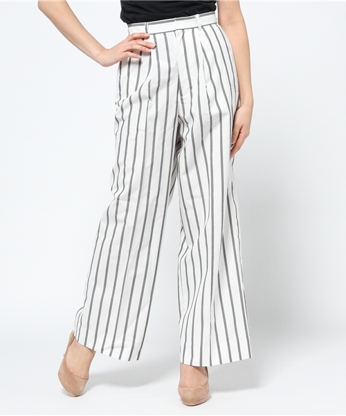 SLY(スライ)の「HW BUGGY PT-S(その他パンツ・レディース・ブラック/マルチ・1/2)」の2枚目の写真