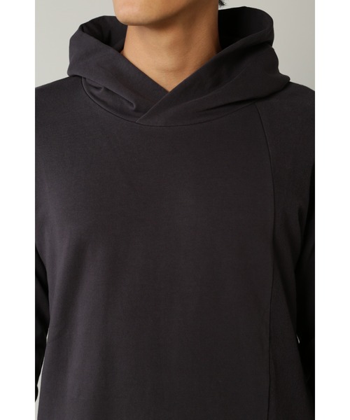 BLUE TORNADO（ブルートルネード）の「BLUE TORNADO∴ストレッチミニ裏毛裏起毛フーディー（パーカー・メンズ・カーキ・L/M）」の5枚目の写真