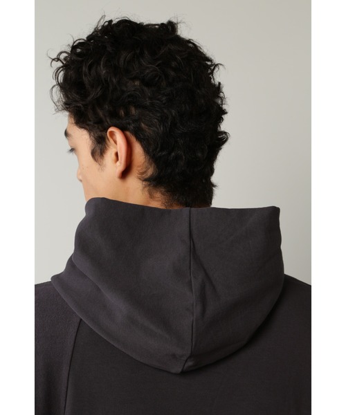 BLUE TORNADO（ブルートルネード）の「BLUE TORNADO∴ストレッチミニ裏毛裏起毛フーディー（パーカー・メンズ・カーキ・L/M）」の8枚目の写真