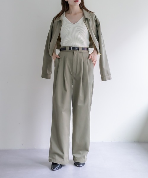 mystic（ミスティック）の「Dickies×mystic ショートジャケット（その他アウター・レディース・ベージュ/ブラウン・FREE）」の20枚目の写真