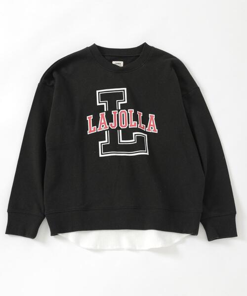 coen(コーエン)の「ミニ裏毛フェイクレイヤードカレッジスウェット(スウェット・キッズ・グレー/ブラック・110/120/140/130/150/100)」の17枚目の写真