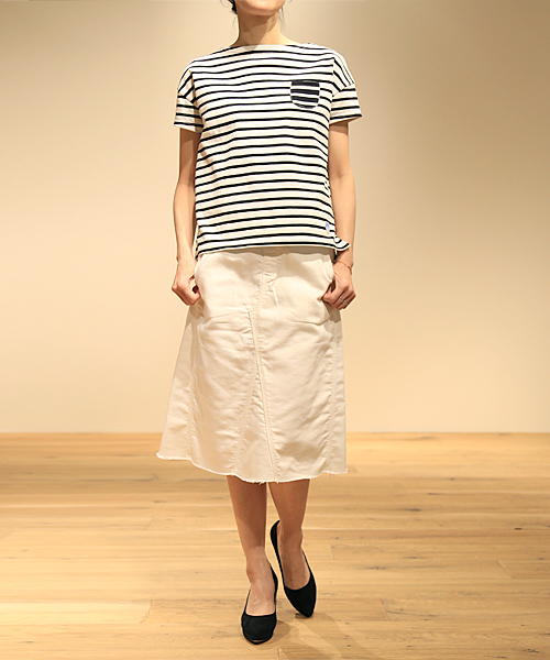 ORCIVAL（オーシバル）の「Emblem Pocket Tee (ORCIVAL)（Tシャツ/カットソー・レディース・ブラック/グレー/サックスブルー・FREE）」の20枚目の写真