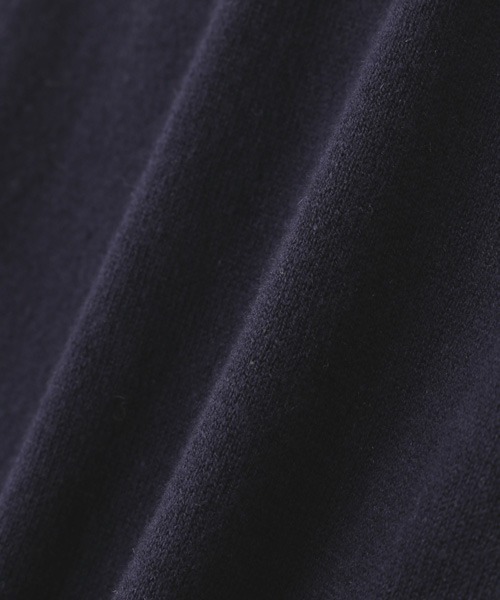 MARGARET HOWELL(マーガレットハウエル)の「WASHABLE WOOL COTTON(ニット/セーター・メンズ・ネイビー/グレー系その他・MEDIUM/LARGE)」の5枚目の写真