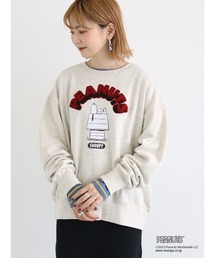 PEANUTS | スヌーピーサガラ刺繍スウェット(スウェット)