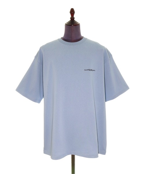 elephant TRIBAL fabrics（エレファントトライバルファブリックス）の「elephant TRIBAL fabrics Fiction Fat T-SH（Tシャツ/カットソー・メンズ・ホワイト/ブラック/サックスブルー・SMALL/MEDIUM）」の3枚目の写真