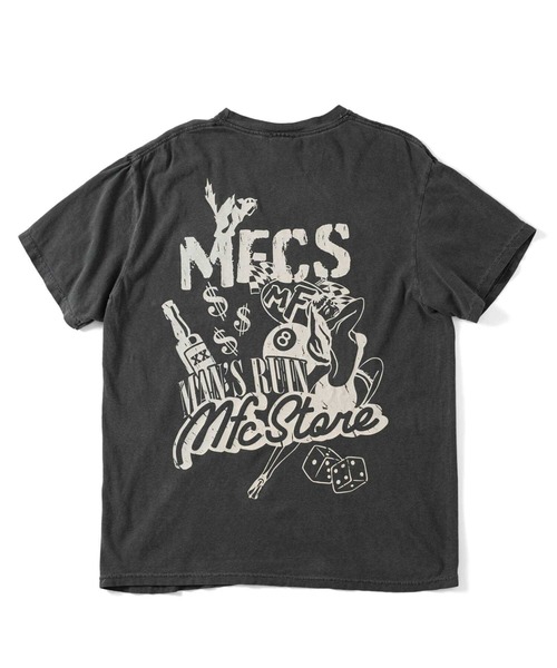 MFC STORE（エムエフシーストア）の「MFC STORE PIGMENT MFCS S/S TEE（Tシャツ/カットソー・メンズ・チャコールグレー/アイボリー/ブラック系・M/L/XL/S）」の3枚目の写真