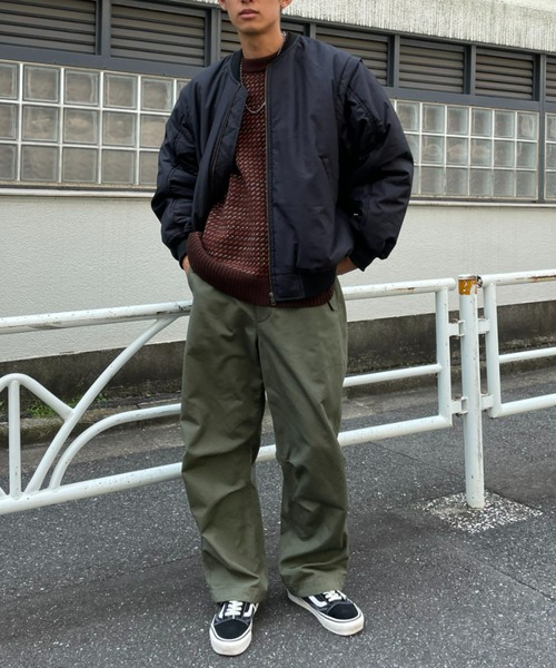 CIAOPANIC(チャオパニック)の「バーズアイプルオーバー(ニット/セーター・メンズ・ブラウン/ネイビー/ブラック・MEDIUM/LARGE)」の18枚目の写真