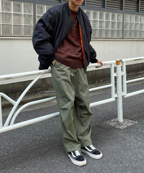CIAOPANIC(チャオパニック)の「バーズアイプルオーバー(ニット/セーター・メンズ・ブラウン/ネイビー/ブラック・MEDIUM/LARGE)」の20枚目の写真