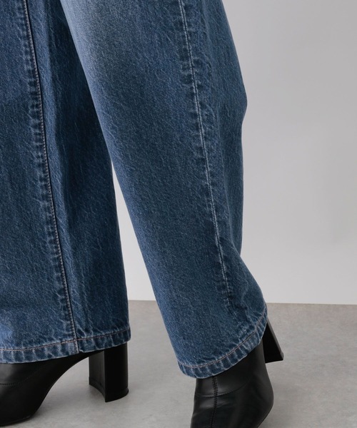 LOWRYS FARM（ローリーズファーム）の「CONE／カーブデニムパンツ