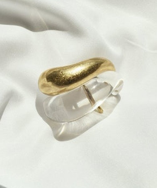 GOLDY(ゴールディ)の「【GOLDY】ニュアンス ライン クリア × メタル ヘアカフ / 6221242 ※(ヘアゴム・レディース・ゴールド系その他/シルバー系その他/シルバー/ゴールド・FREE)」の7枚目の写真