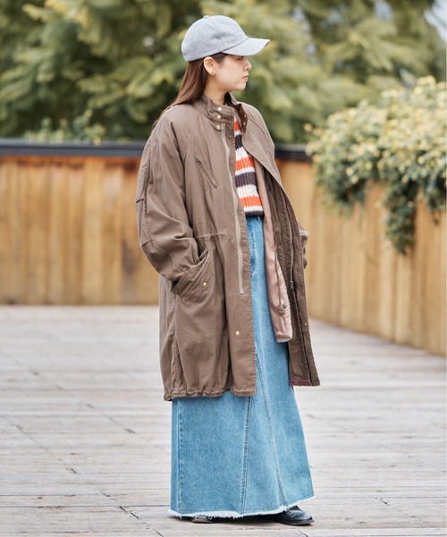 2点セット The Reracs 38 モッズコート ボアベスト ミリタリークロス ボアベストライナーモッズコート | NOMBRE IMPAIR