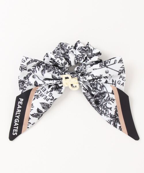 PEARLY GATES - パーリーゲイツ 2022新作 シュシュ　マーカー付　新品未使用　レディース PEARLY GATES（パーリーゲイツ）の「【PEARLY GATES】繊細花柄