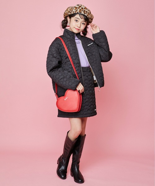 JENNI（ジェニィ）の「フェイクファーベレー（ハンチング/ベレー帽・キッズ・ベージュ/レオパード/オフホワイト・54cm/56cm）」の17枚目の写真