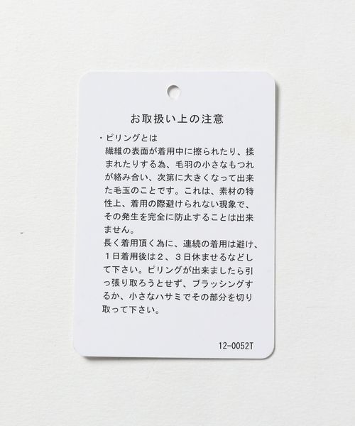 JEANASIS(ジーナシス)の「12G 2バイカラーメロープルオーバー/176439(ニット/セーター・レディース・ホワイト系その他/ブラック系その他/ブルー系その他・FREE)」の13枚目の写真